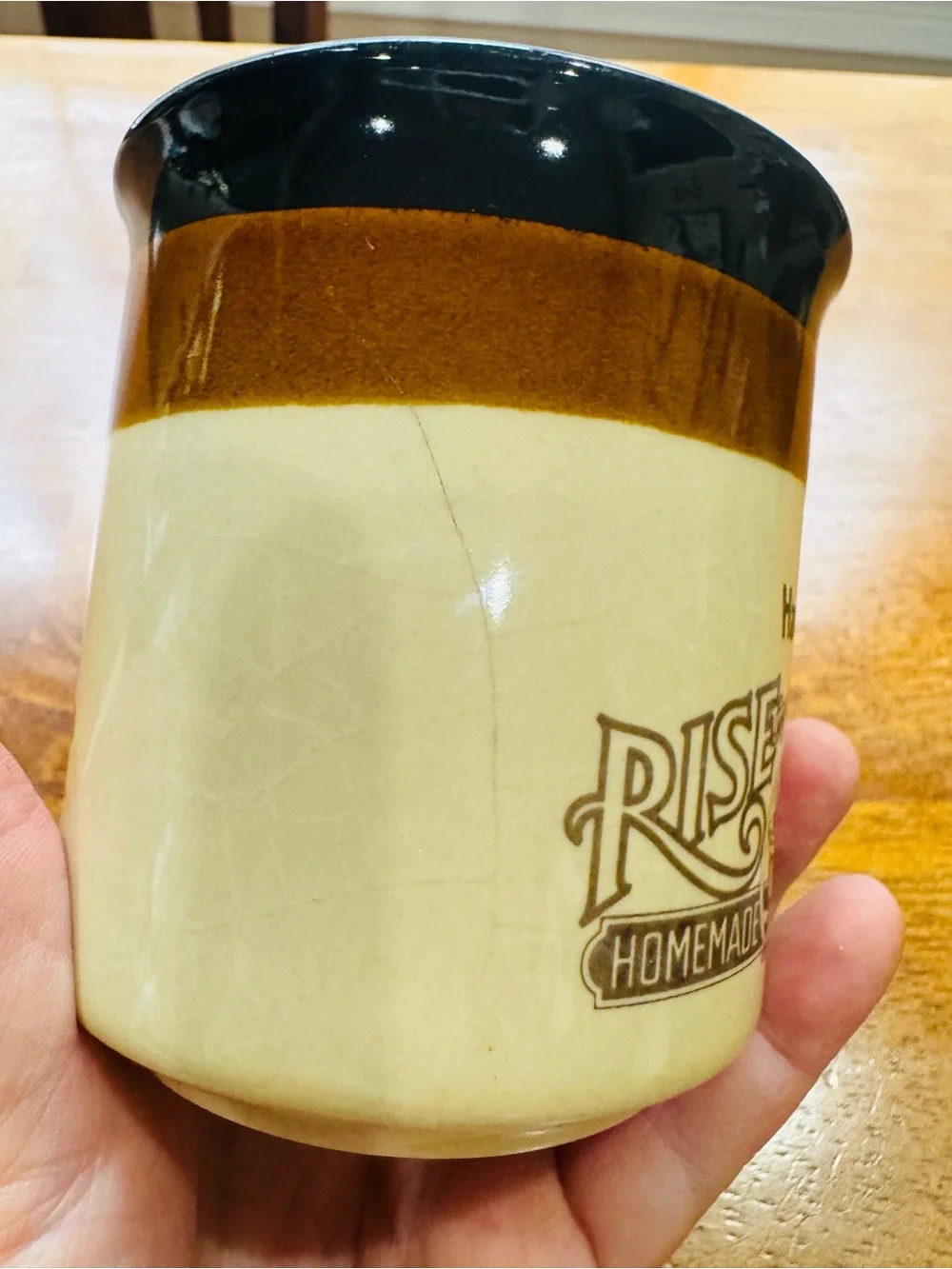 Vintage 1980’s Hardees Rise and Shine coffee mugs restaurant retro brown